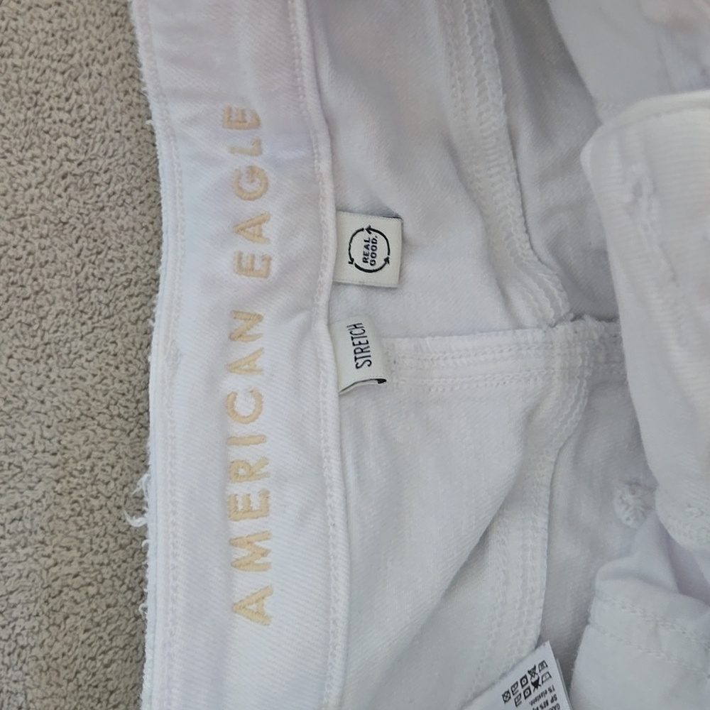 White Denim Women's Shorts - Picture 2 of 4